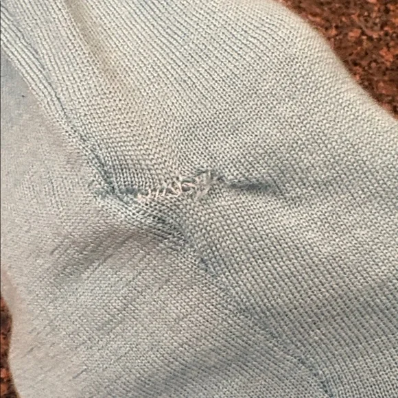 J. Jill Light Teal Merino Wool Sweater - Picture 9 of 11